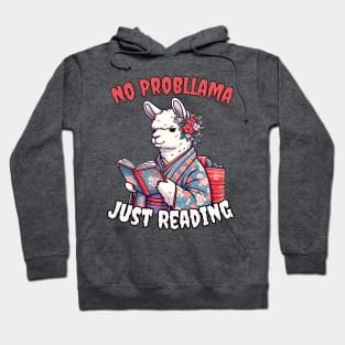 Reading llama Hoodie